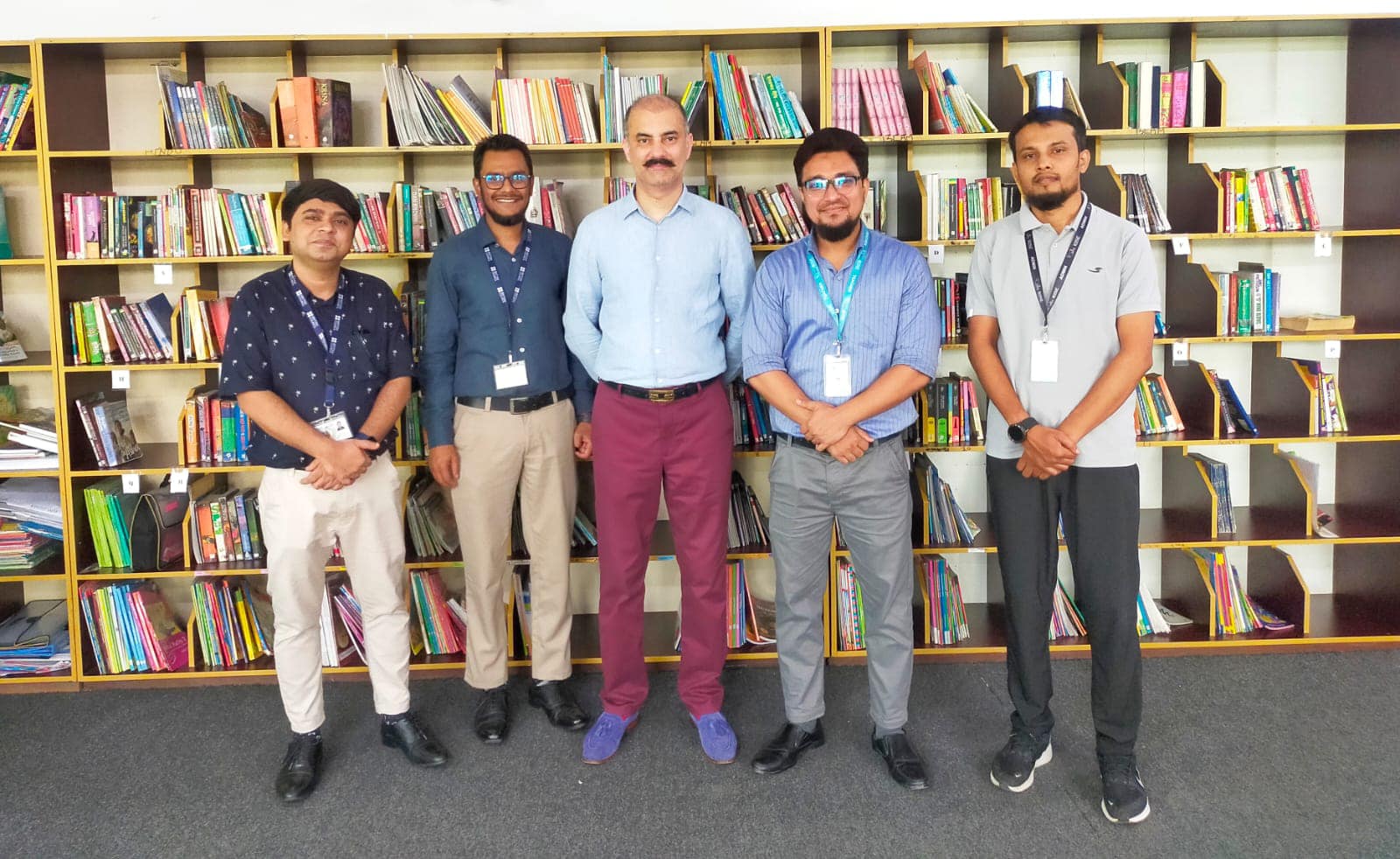 Mr. Hassan Khattak, Regional Operation Manager of South Asia exams of British Council, visited RISE school and our exam centre.