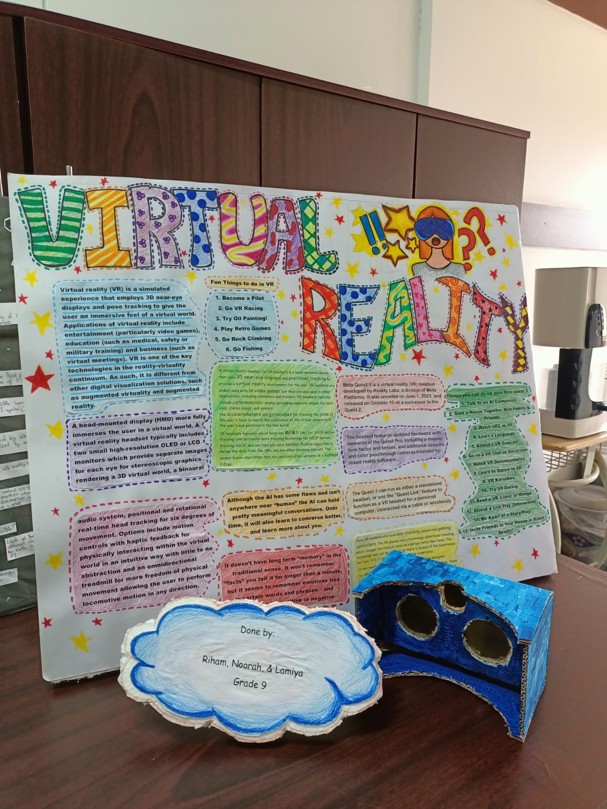 Virtual Reality Projects by ICT students